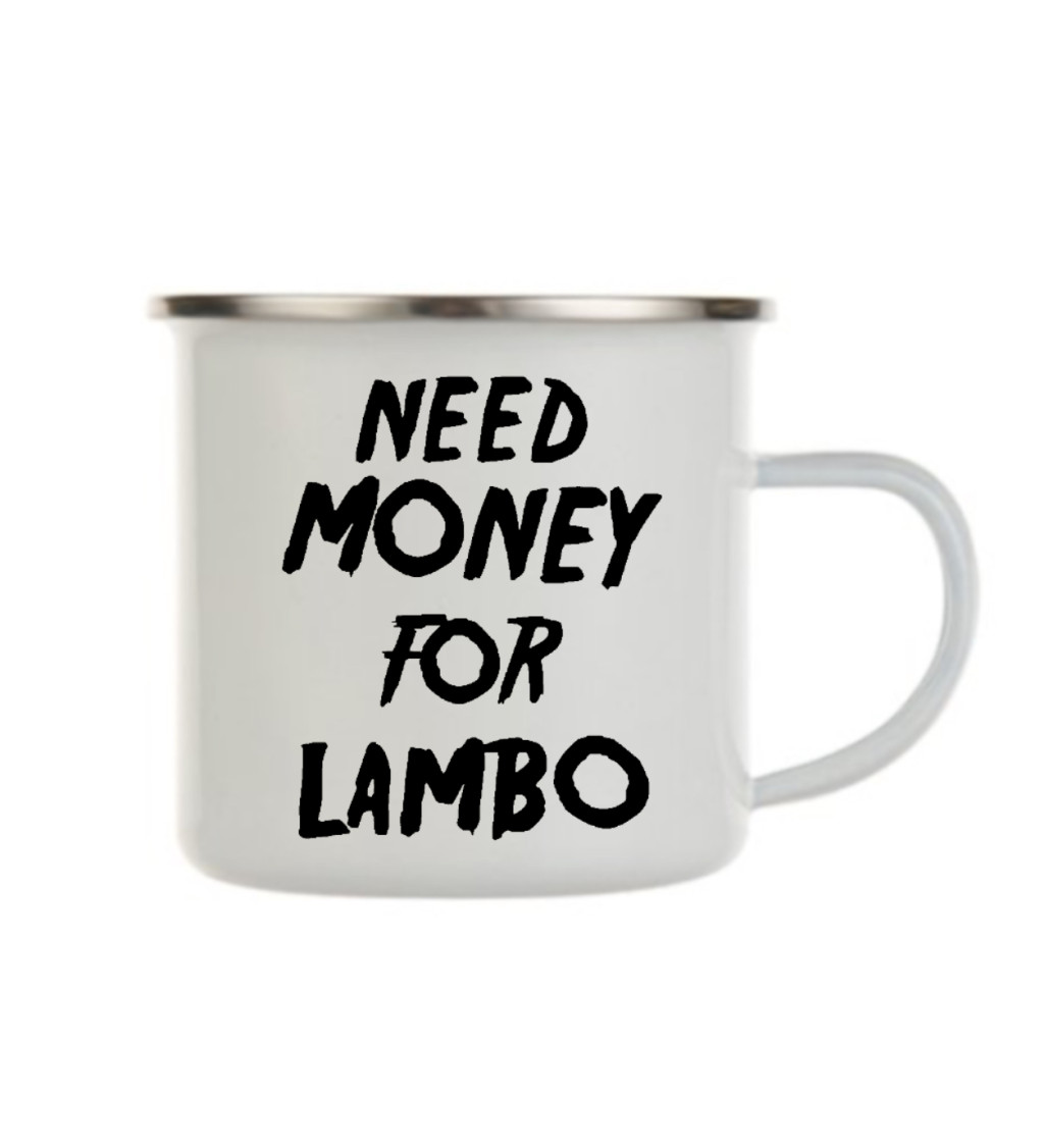 Plecháček bílý – Need money for Lambo
