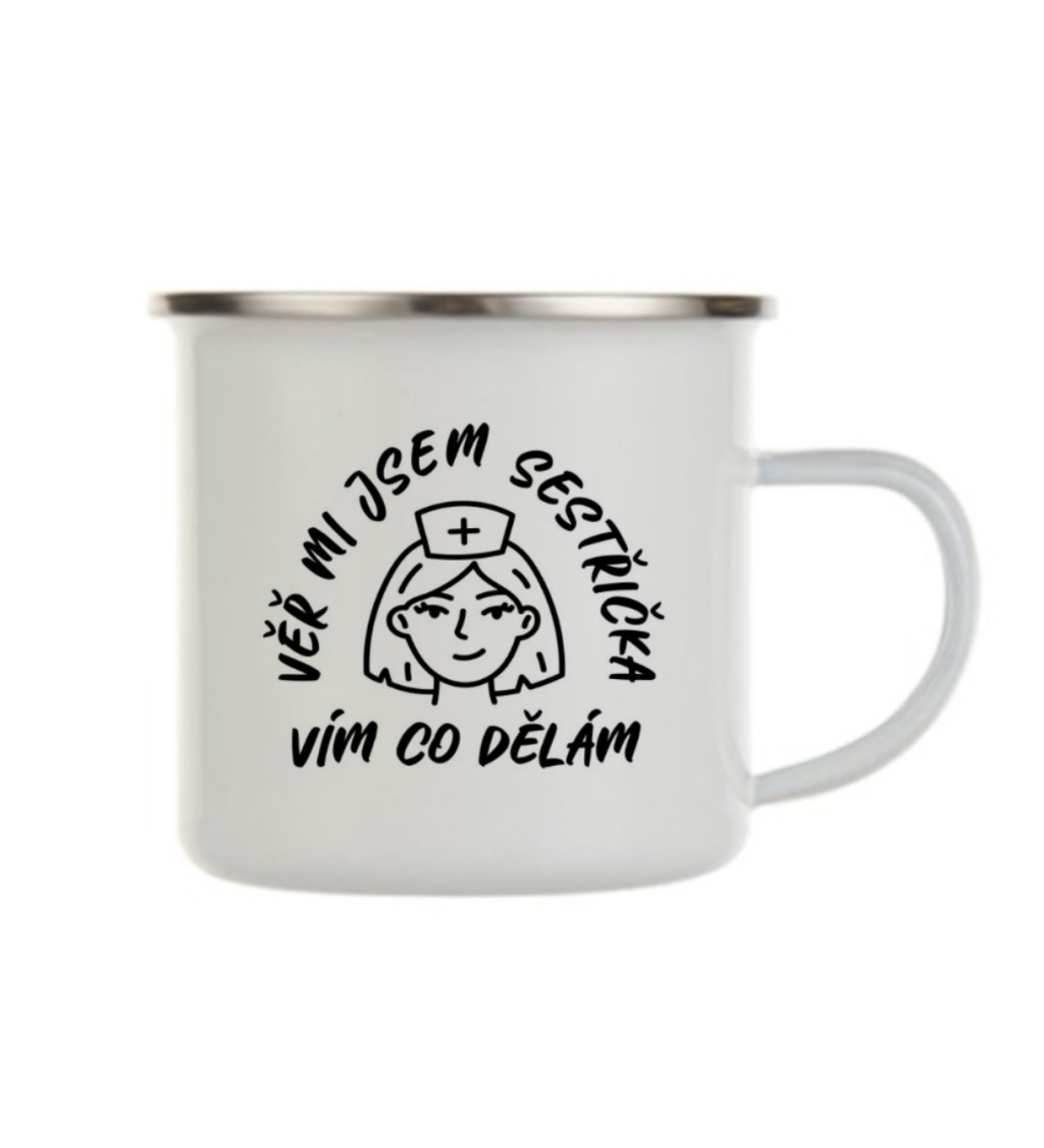 Bílý plecháček – Věř, jsem setřička, vím co dělám