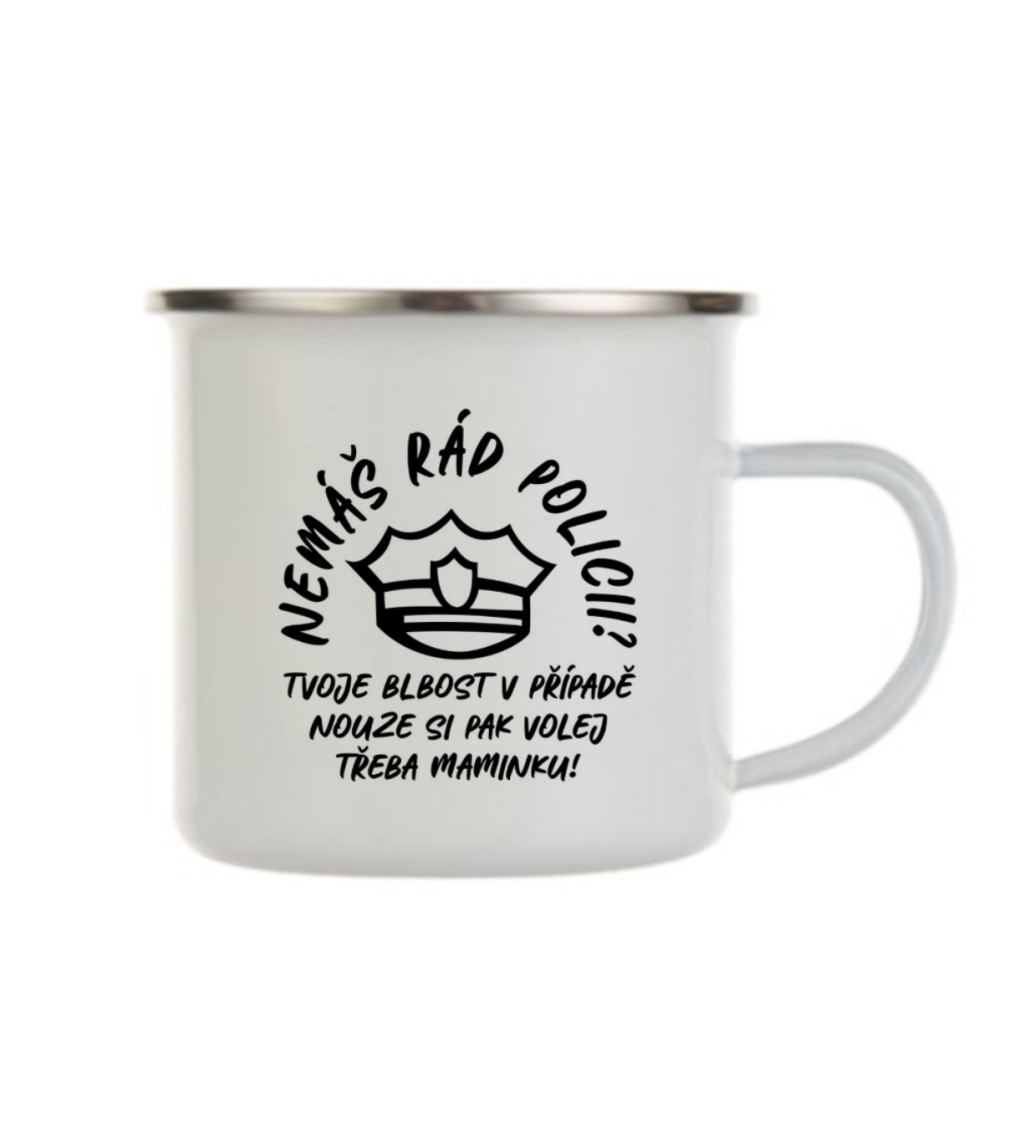 Bílý plecháček – Nemáš rád policii