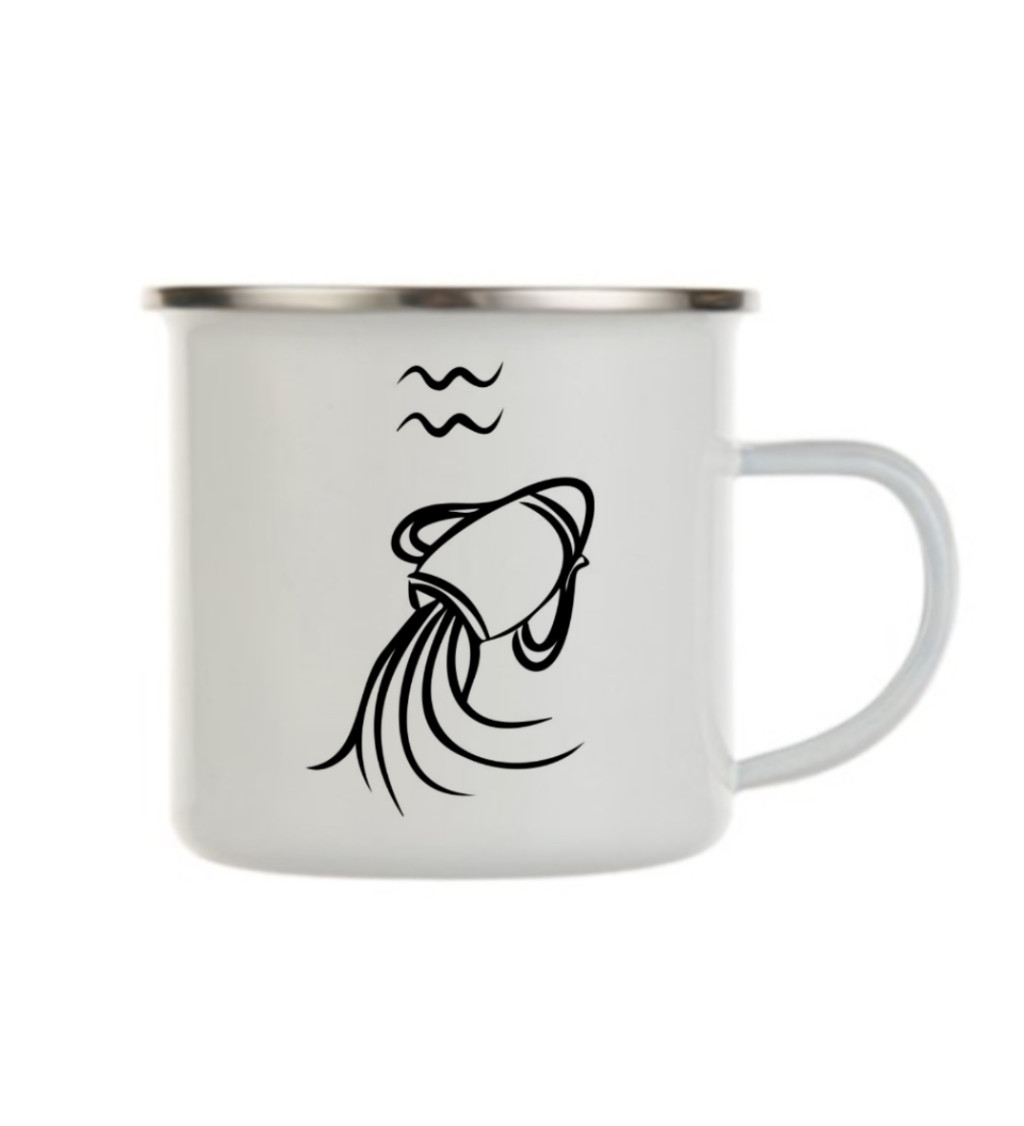 Bílý plecháček – Znamení Vodnář