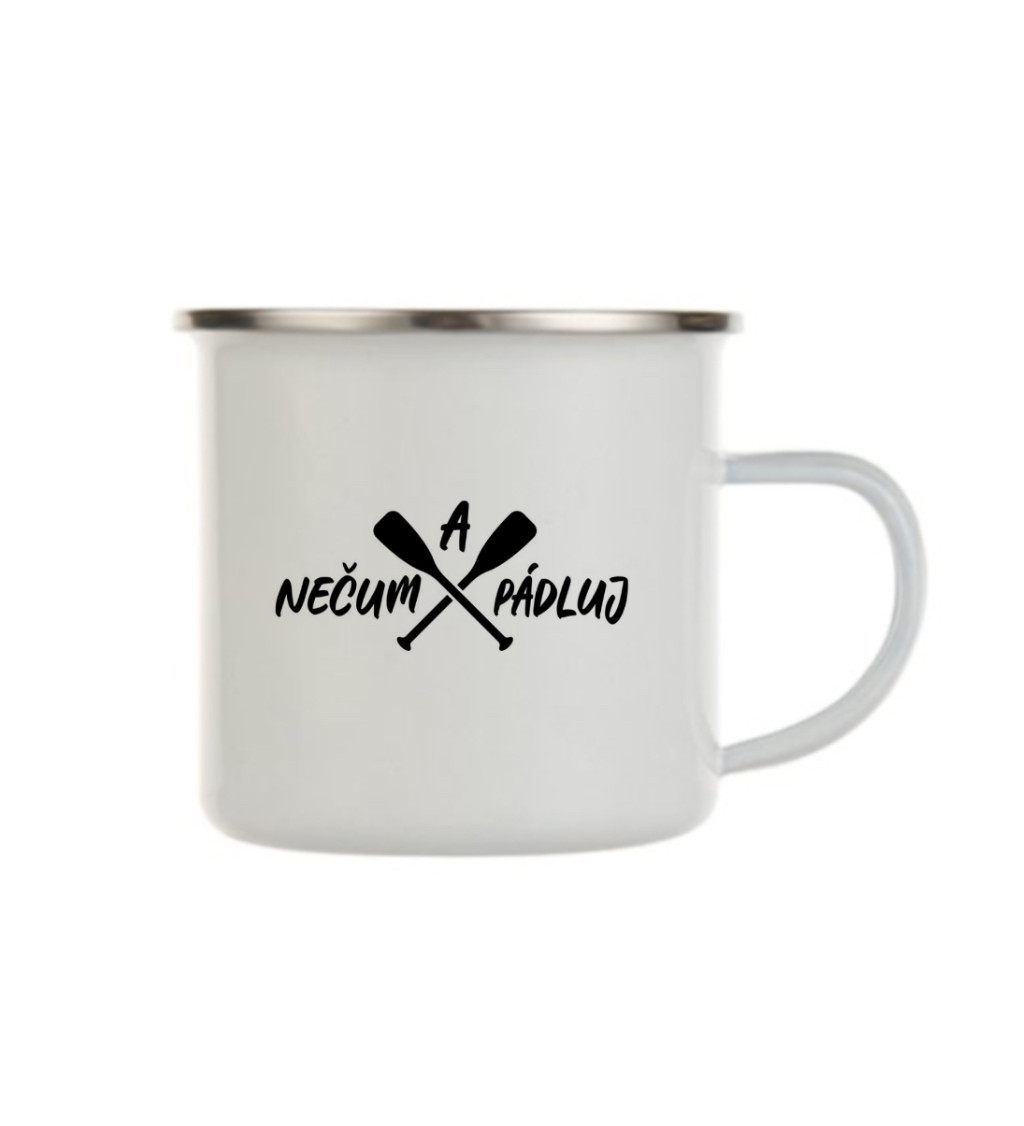 Bílý plecháček – Nečum a pádluj