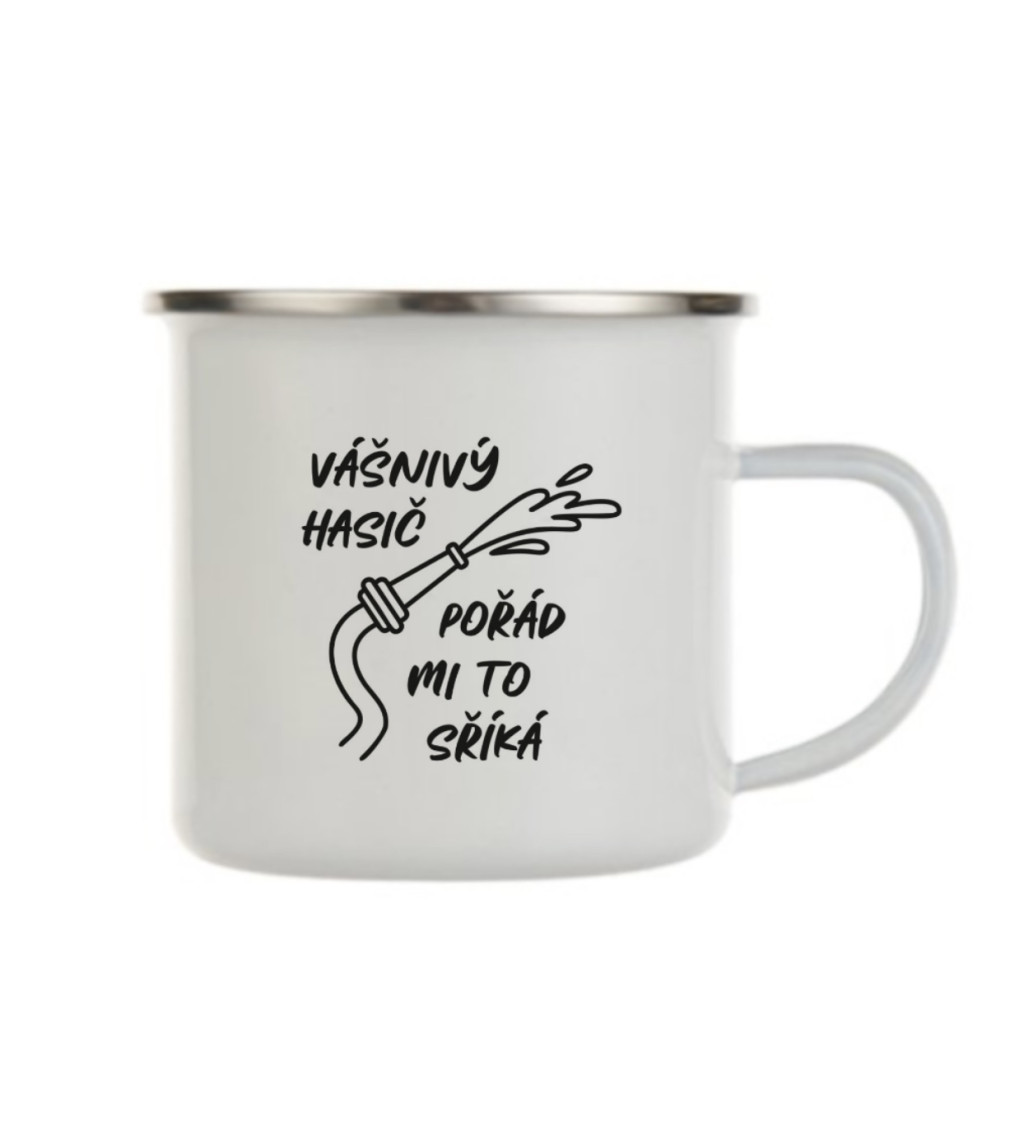 Bílý plecháček – Vášnivý hasič