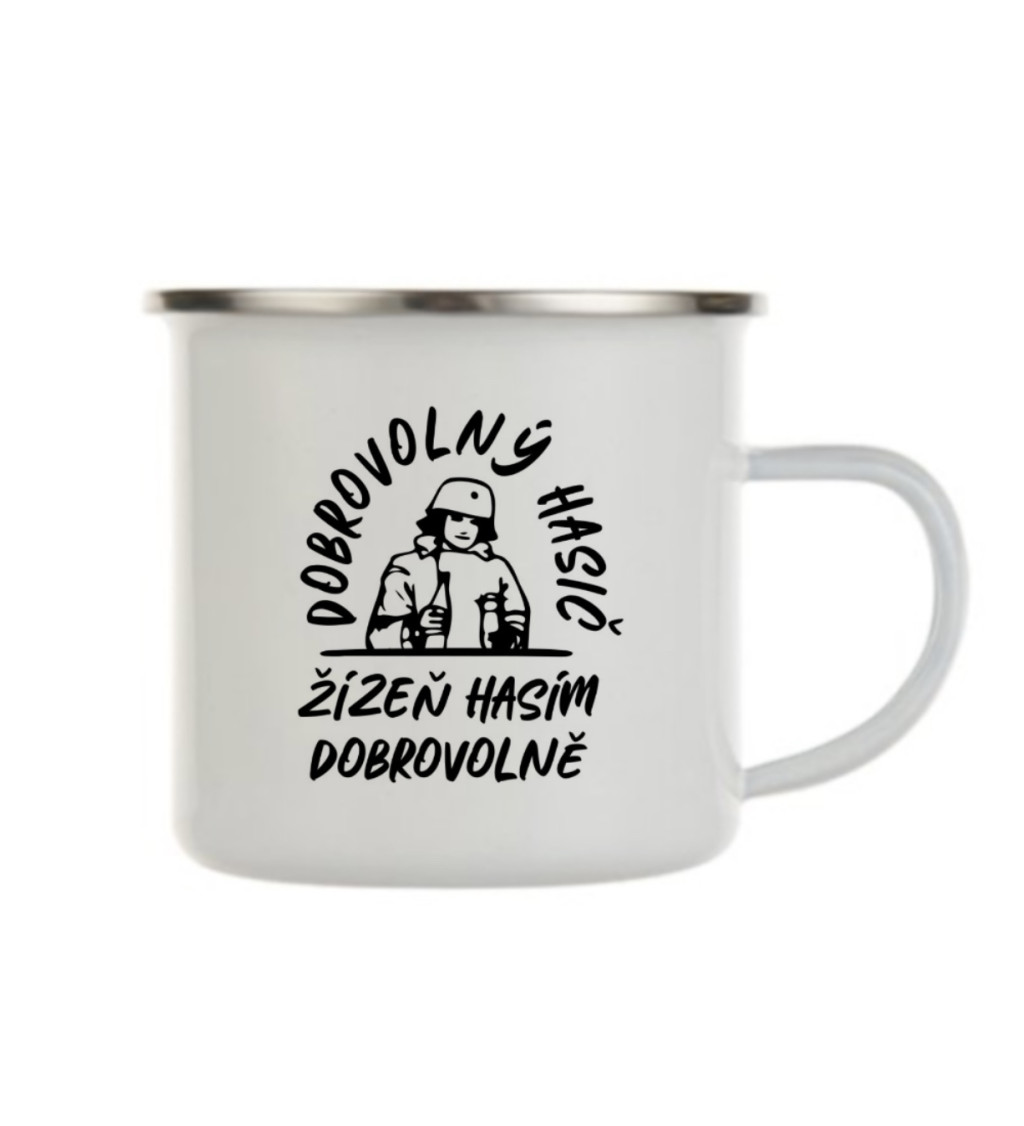 Bílý plecháček – Dobrovolný hasič