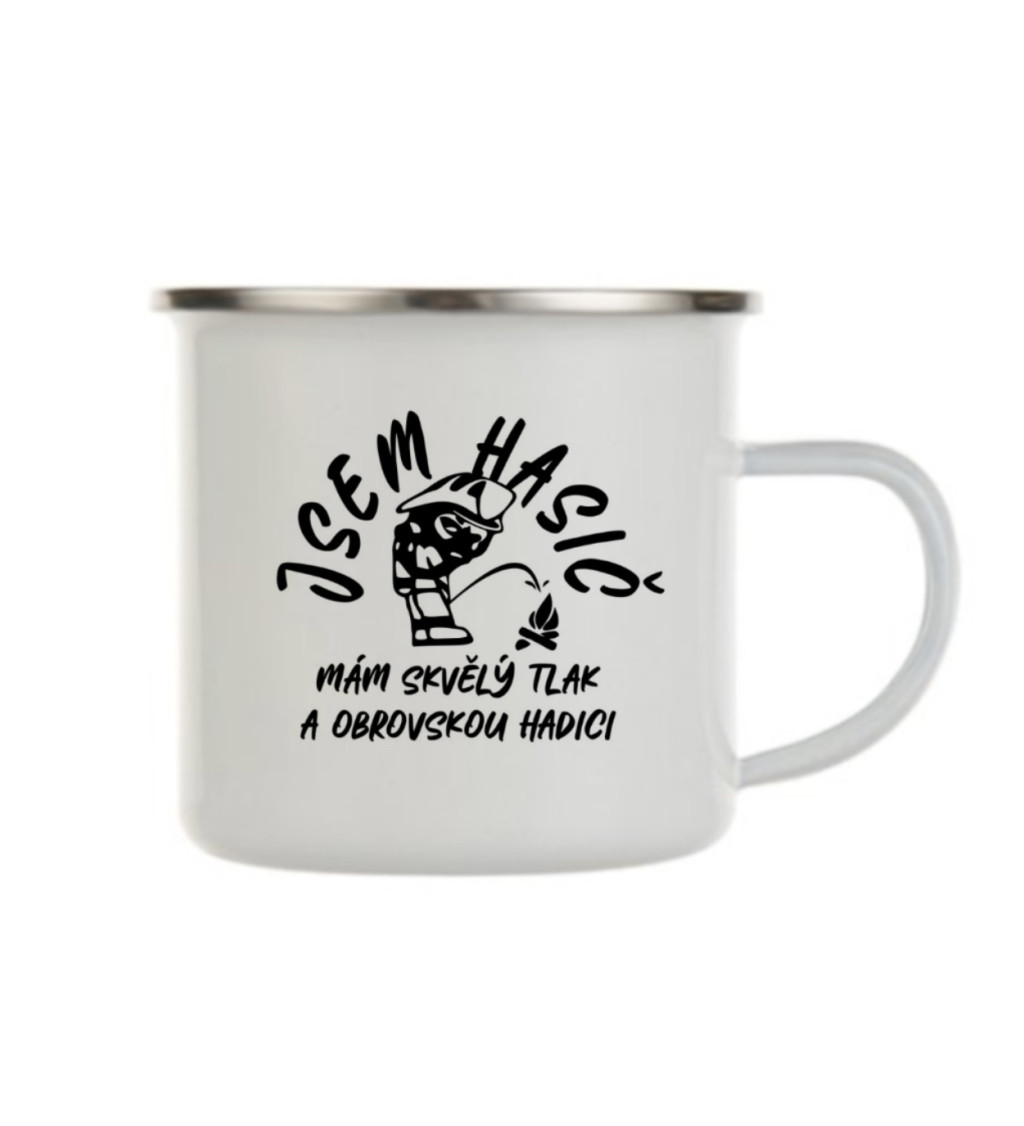 Bílý plecháček – Jsem hasič