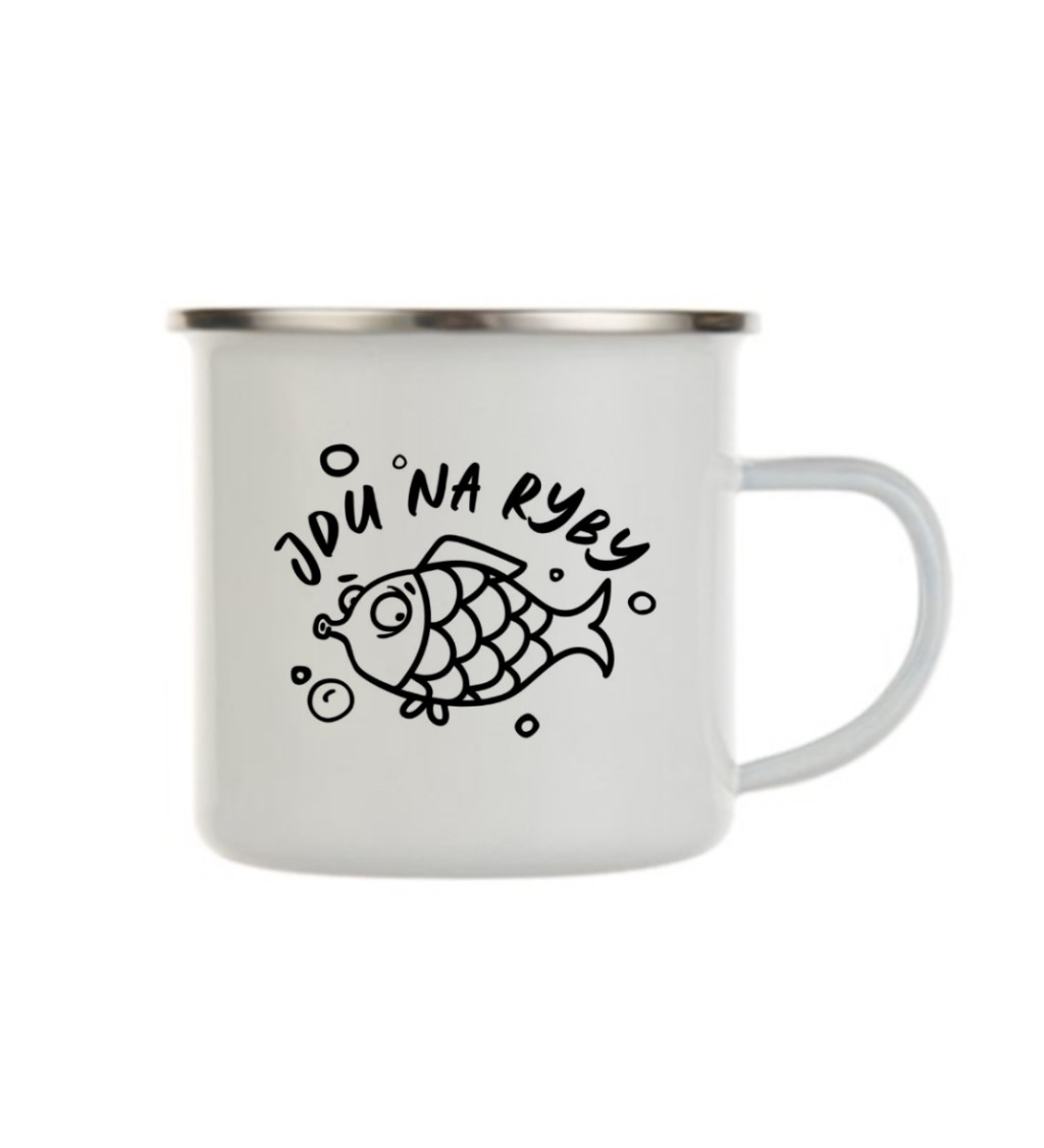 Bílý plecháček – Jdu na ryby