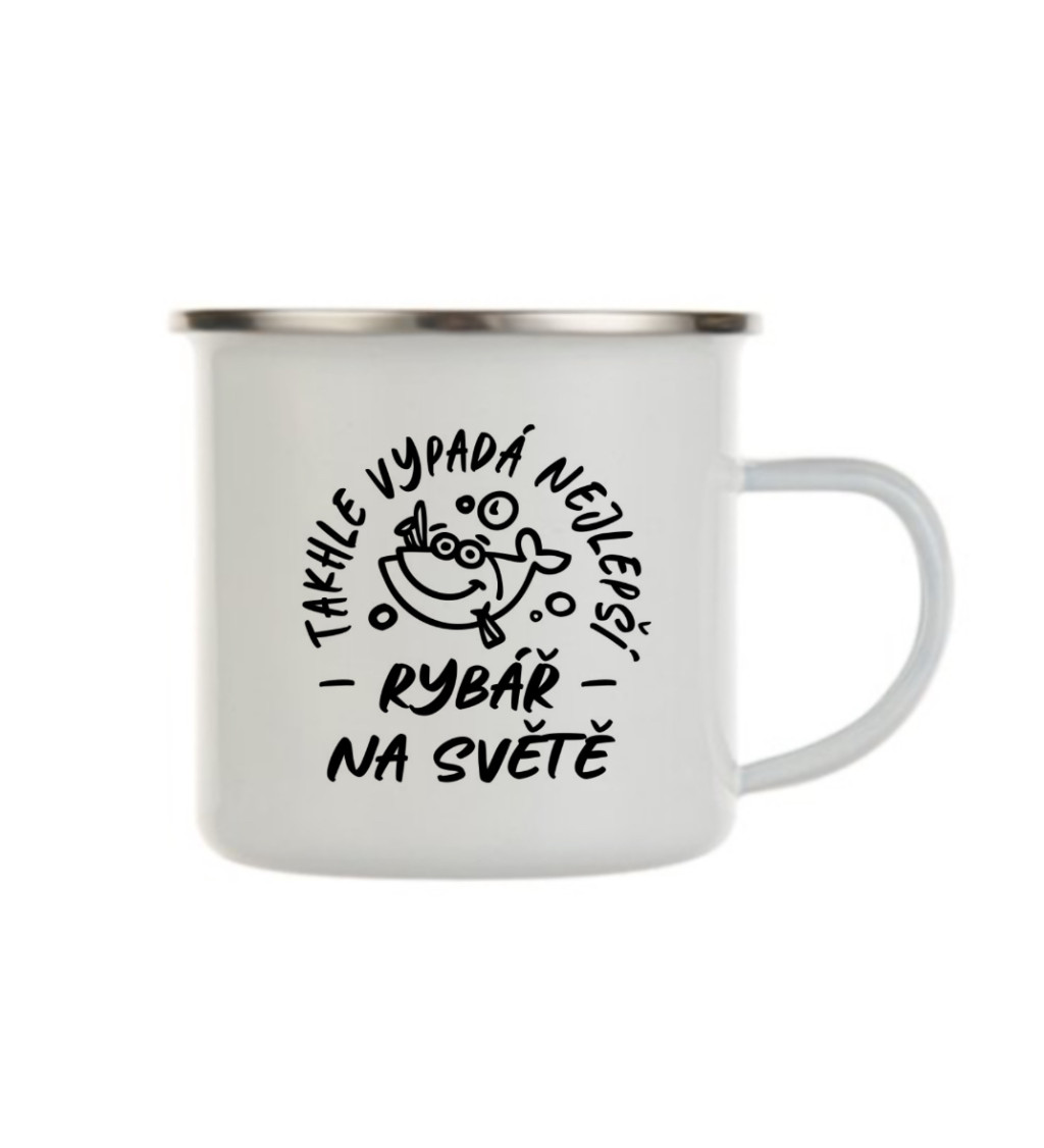 Bílý plecháček – Takhle vypadá nejlepší rybář na světě