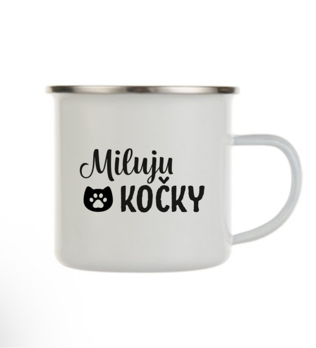 Bílý plecháček – Miluju kočky