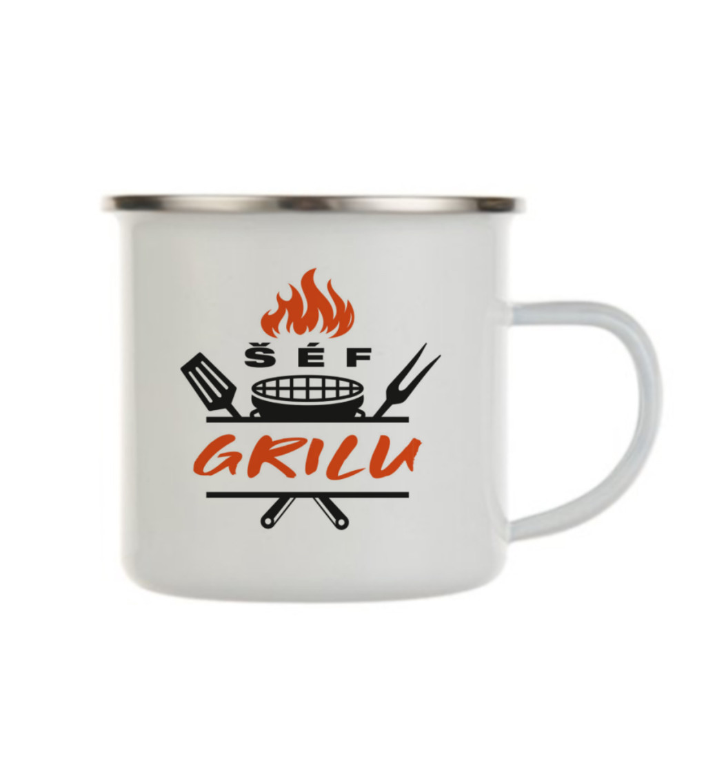 Bílý plecháček – Šéf grilu