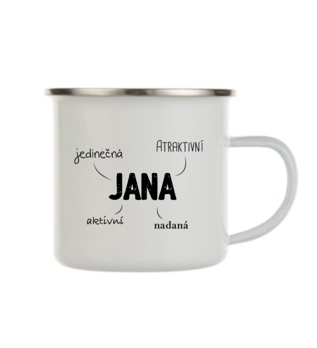 Bílý plecháček – Jana