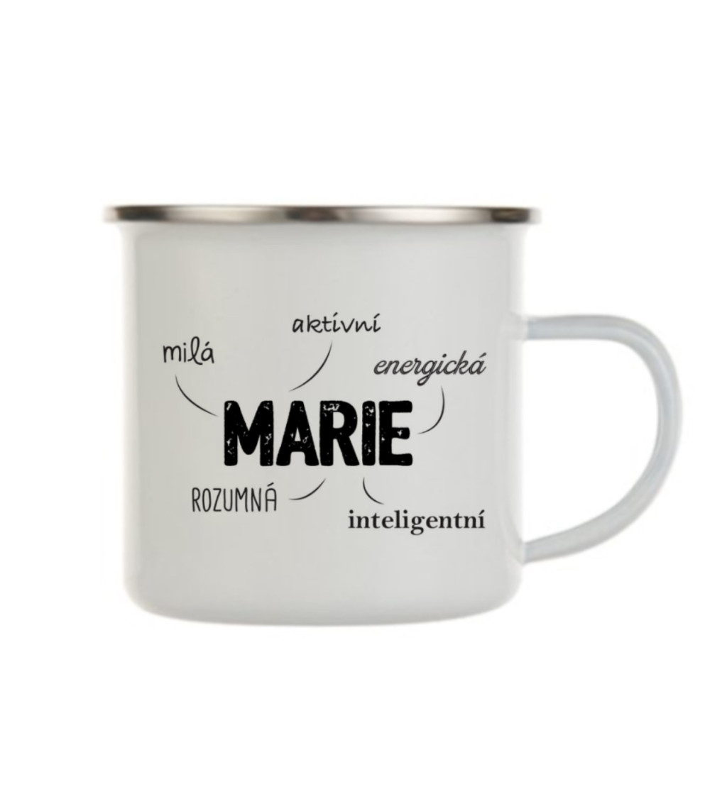 Bílý plecháček – Marie