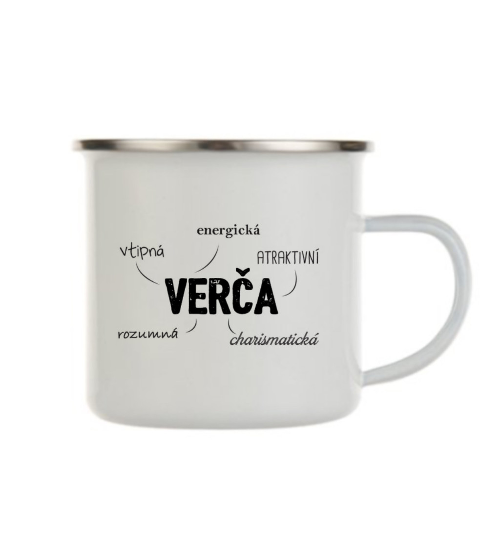 Bílý plecháček – Verča