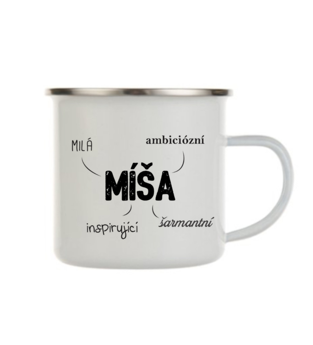 Bílý plecháček – Míša