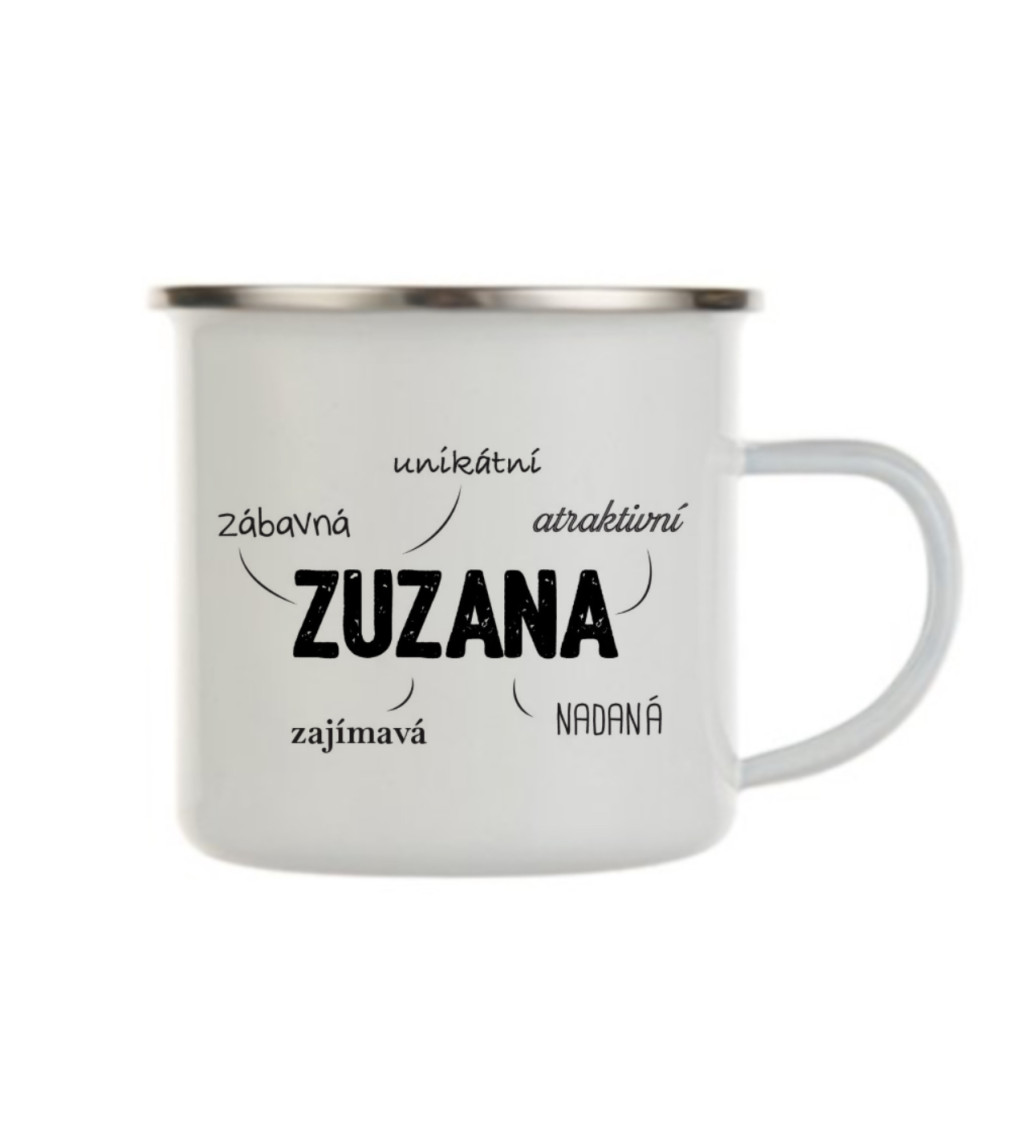 Bílý plecháček – Zuzana