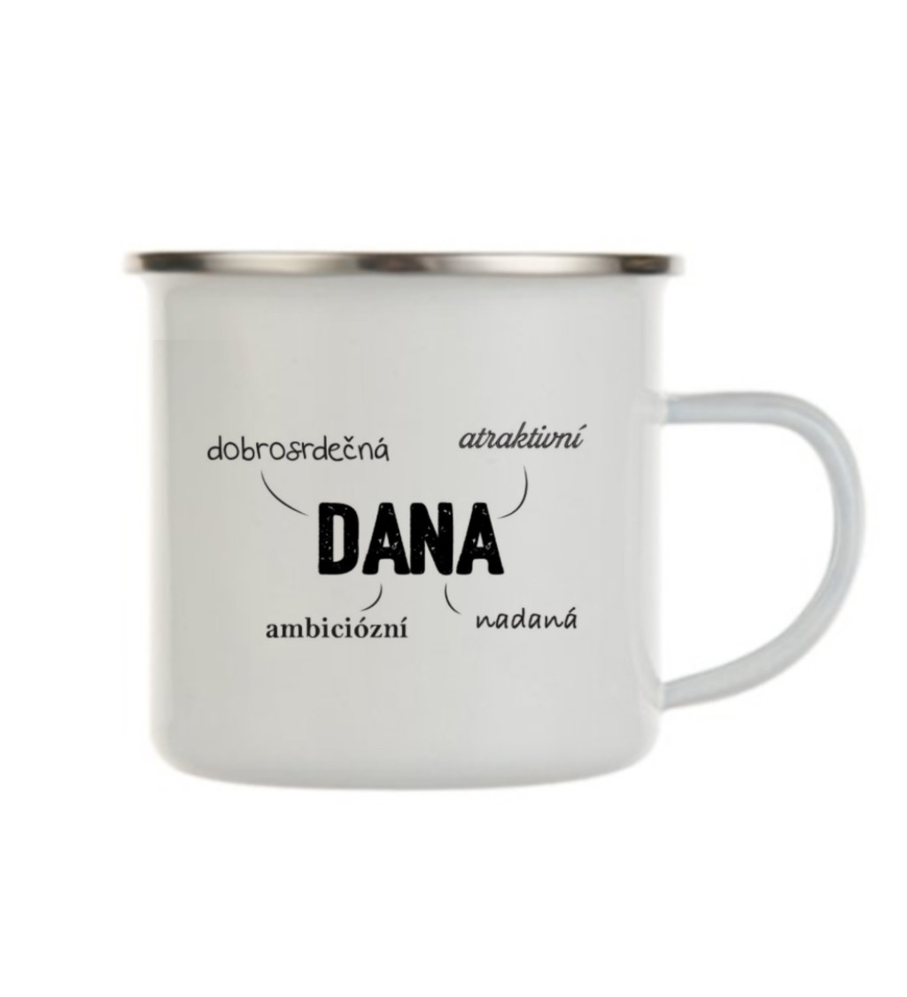 Bílý plecháček – Dana