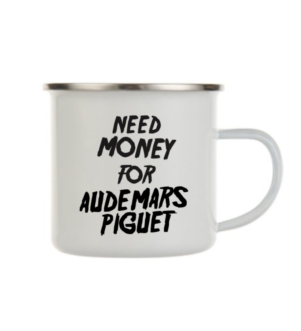Bílý plecháček – Need money for Audemars