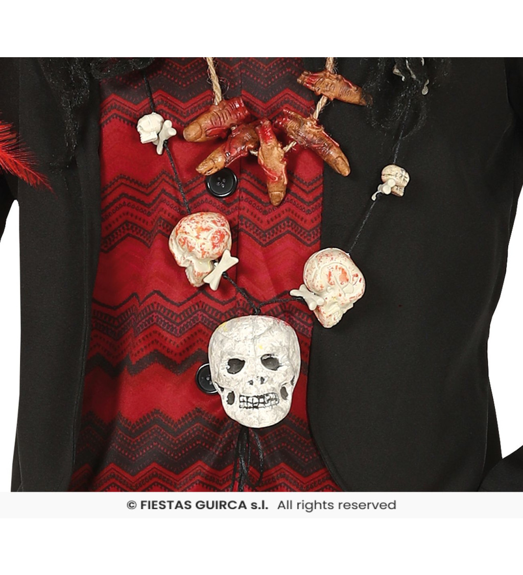Kostým muže – voodoo šaman