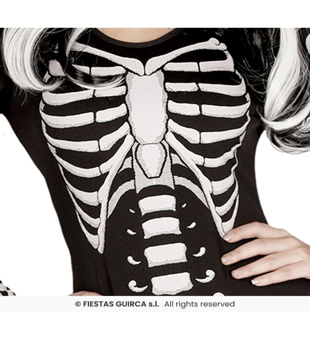 Dámský kostým - Kostlivec