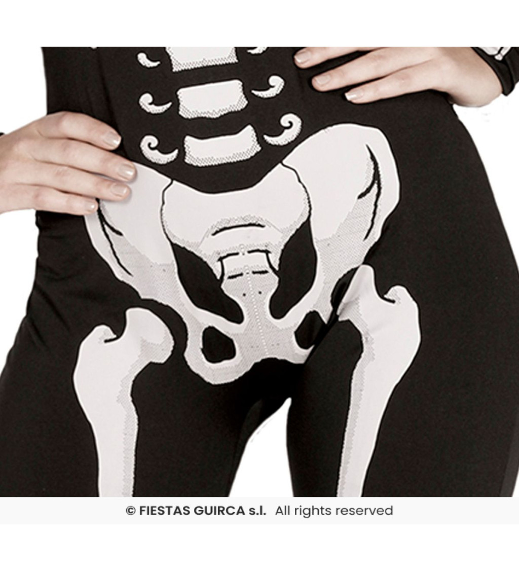 Dámský kostým - Kostlivec