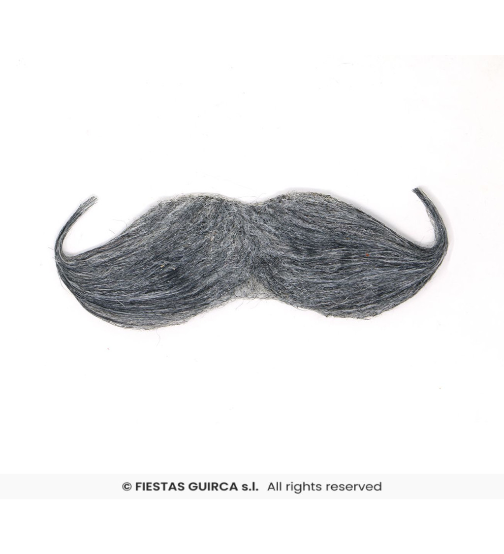 Šedý anglický knírek