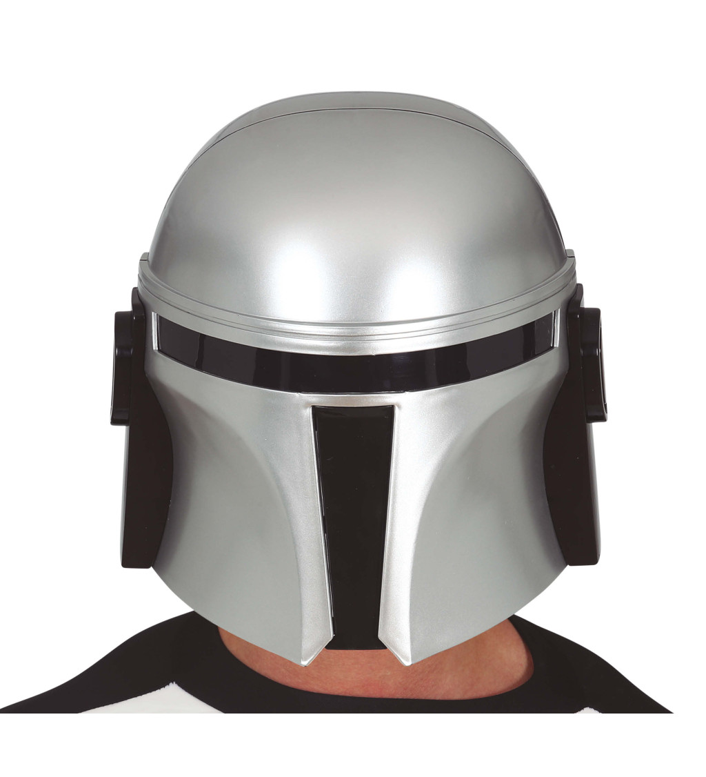 Helma vesmírného vojáka – stříbrná