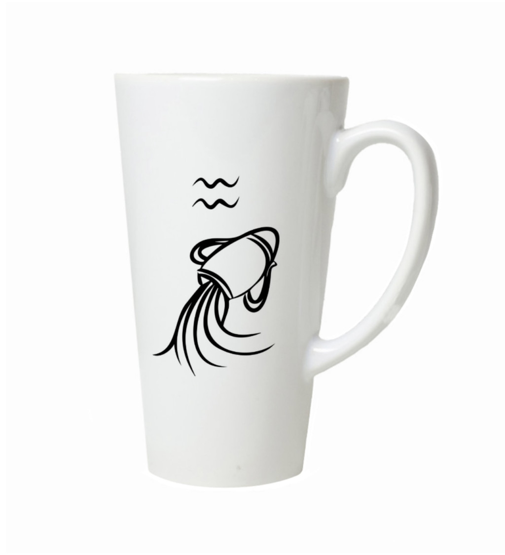 Latte hrnek – Znamení Vodnář