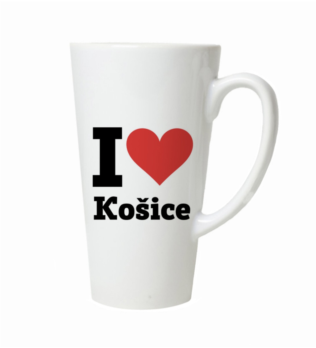 Hrnek na latte – I love Košice