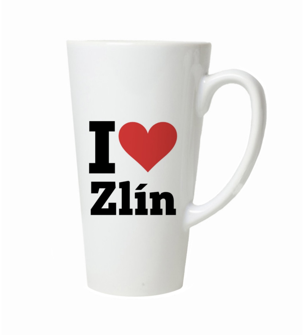 Hrnek na latte – I love Zlín