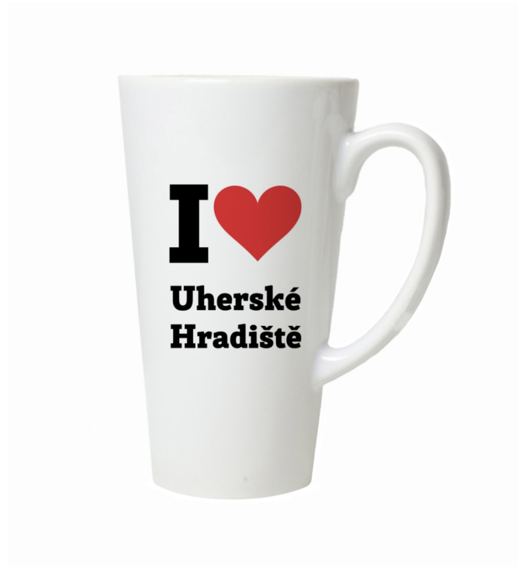 Hrnek na latte – I love Uherské Hradiště