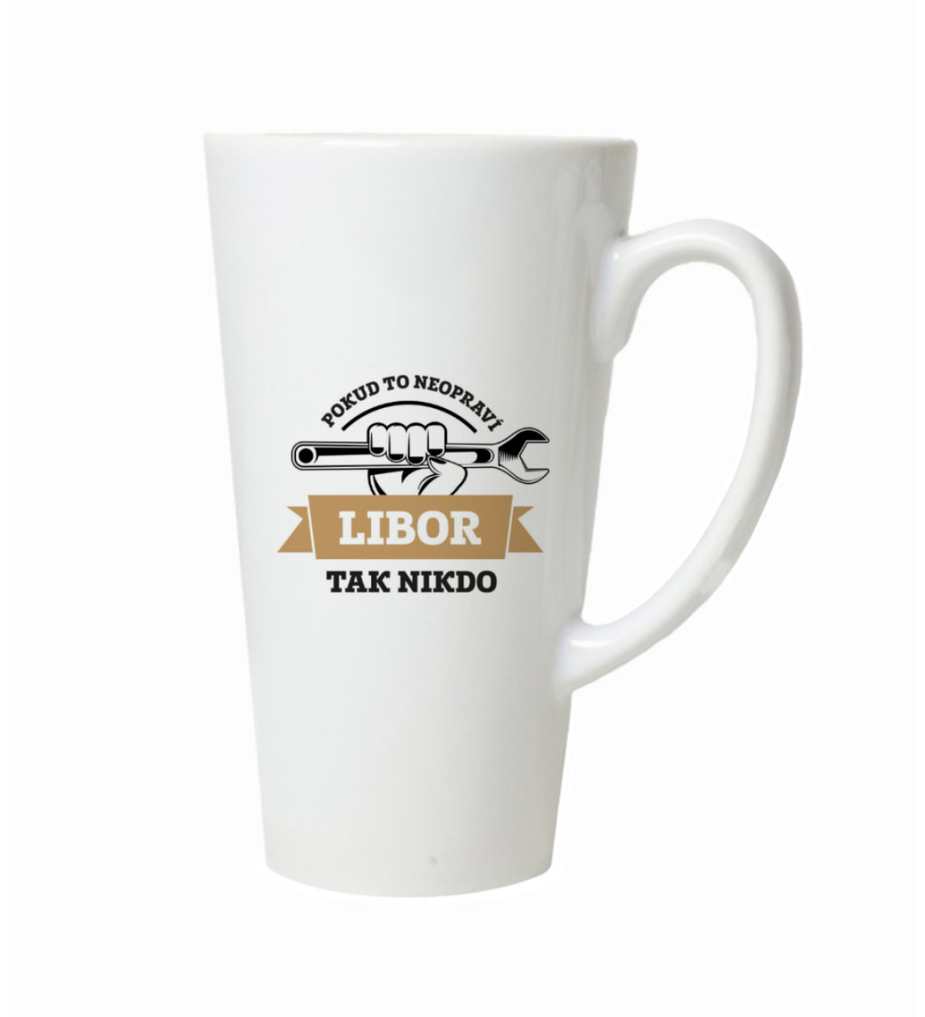 Hrnek na latte – Pokud to neopraví Libor, tak nikdo