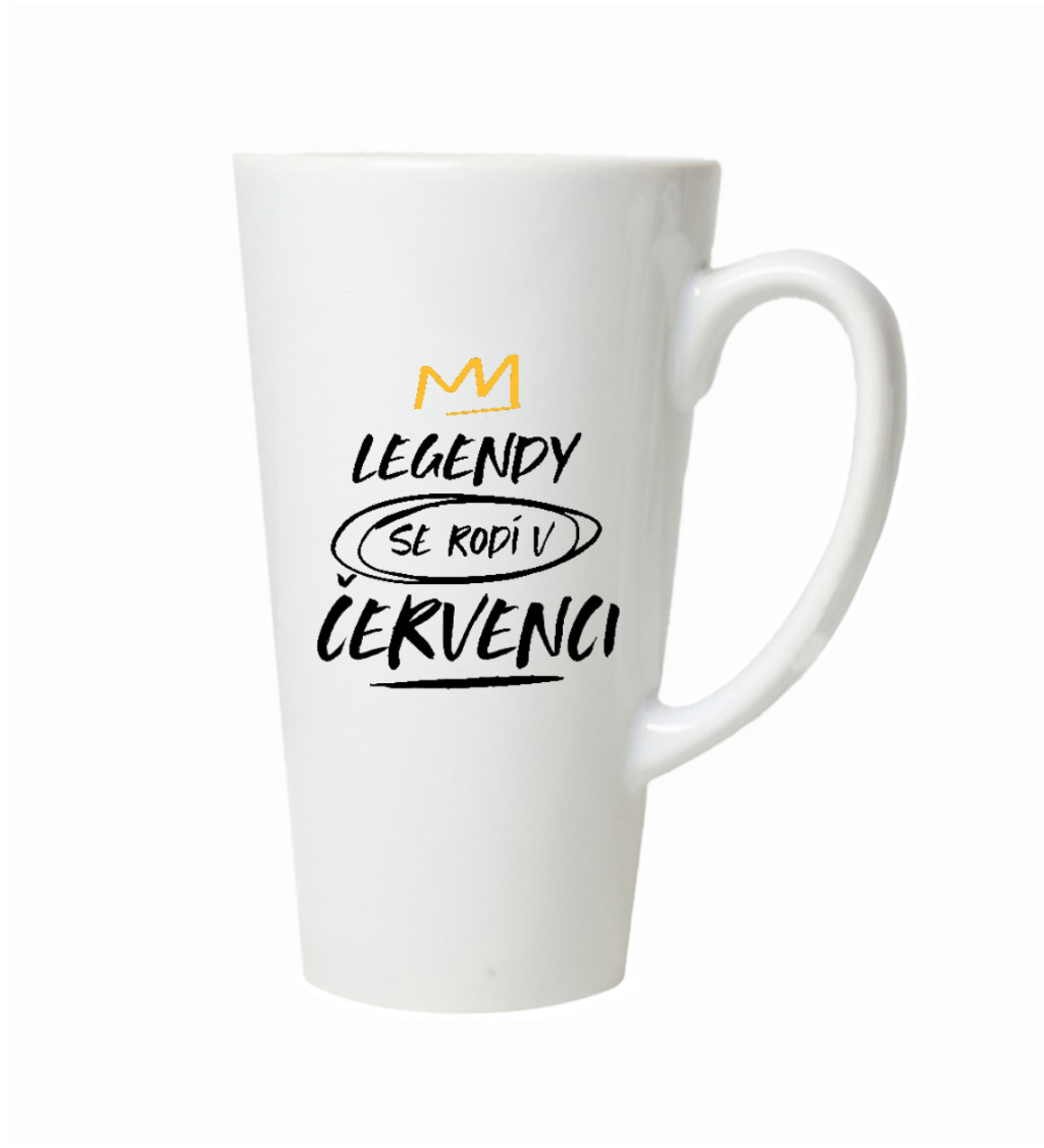 Hrnek na latte – Legendy se rodí v červenci