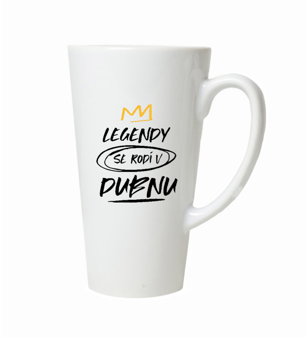 Hrnek na latte – Legendy se rodí v dubnu