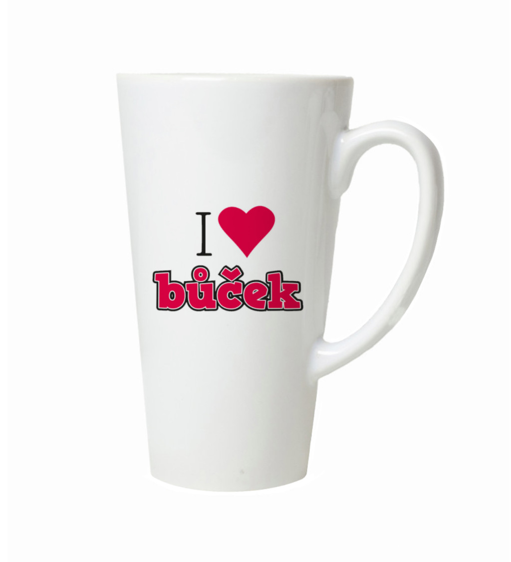 Hrnek na latte – Miluji bůček