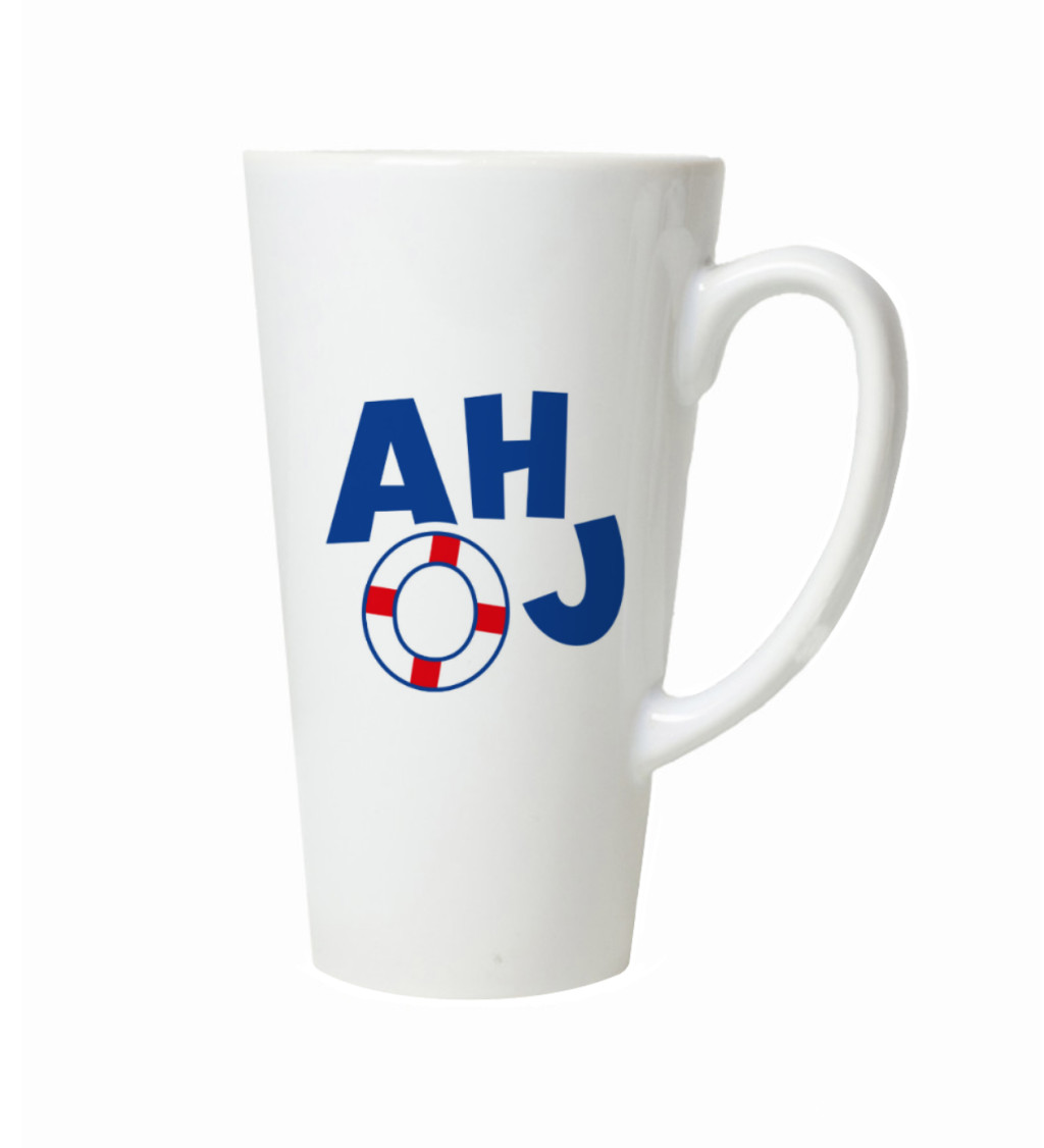 Hrnek na latte – Ahoj