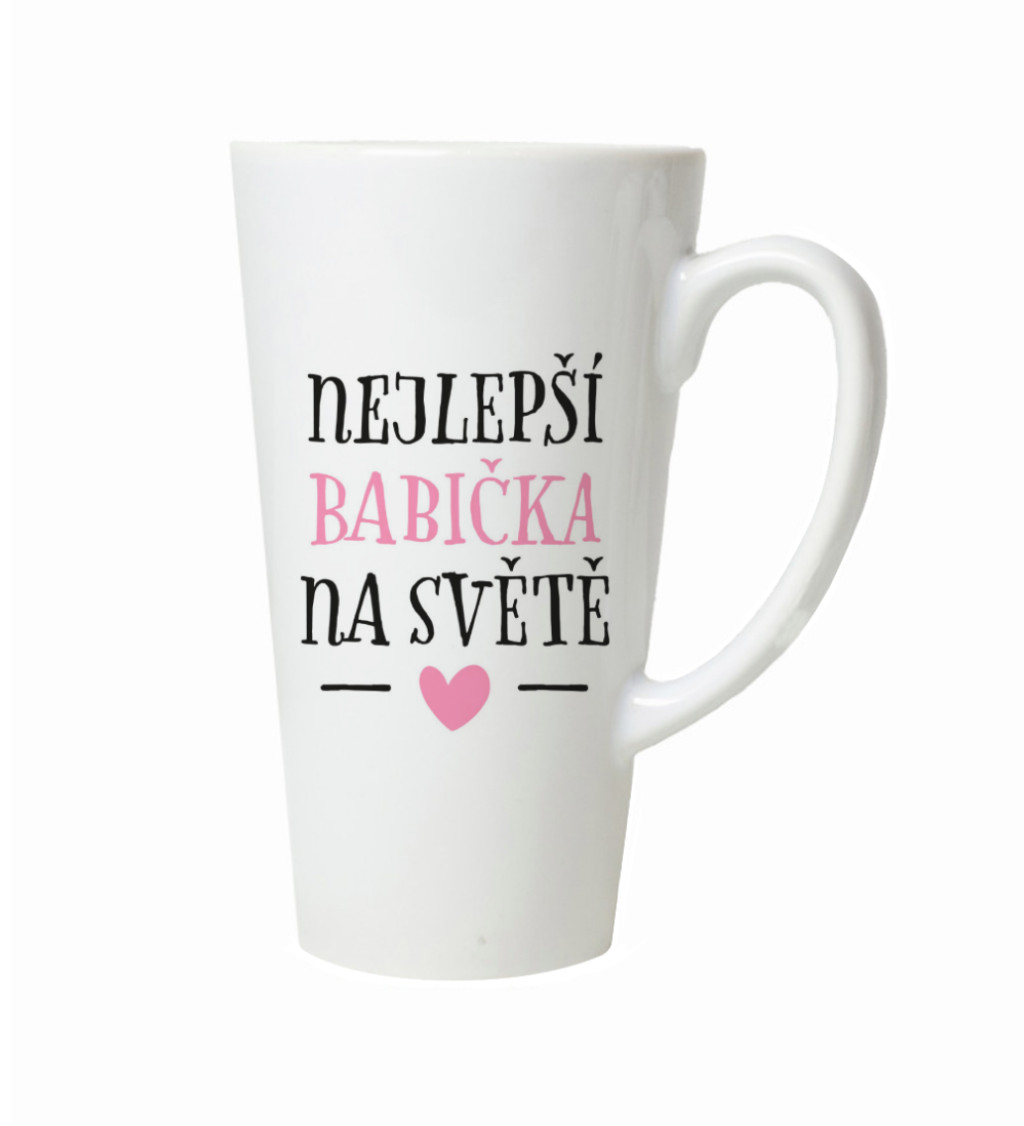 Hrnek na latte – Nejlepší babička na světě