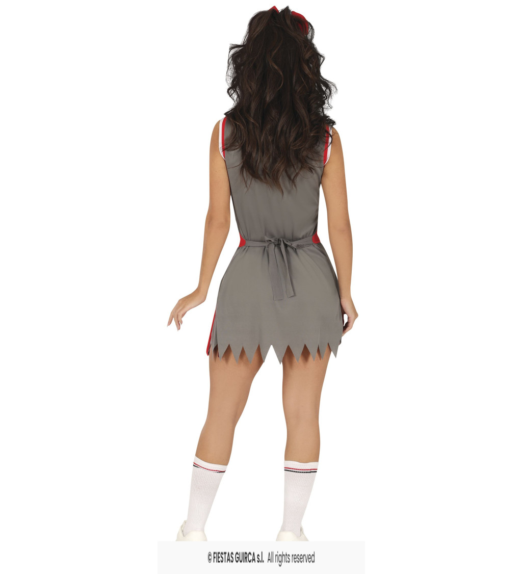 Dámský kostým zombie cheerleader
