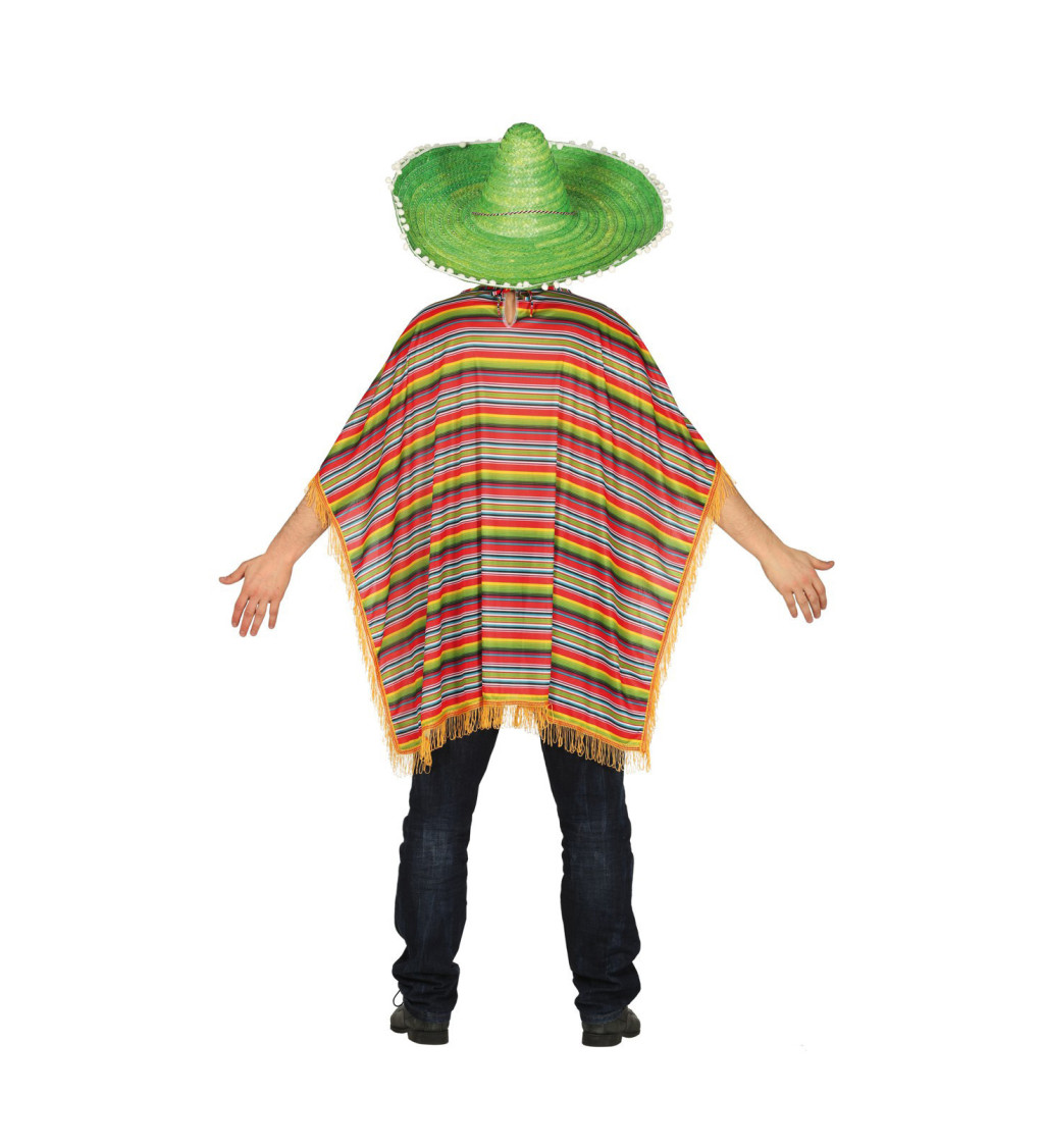Kostým pro muže – Mexické pončo