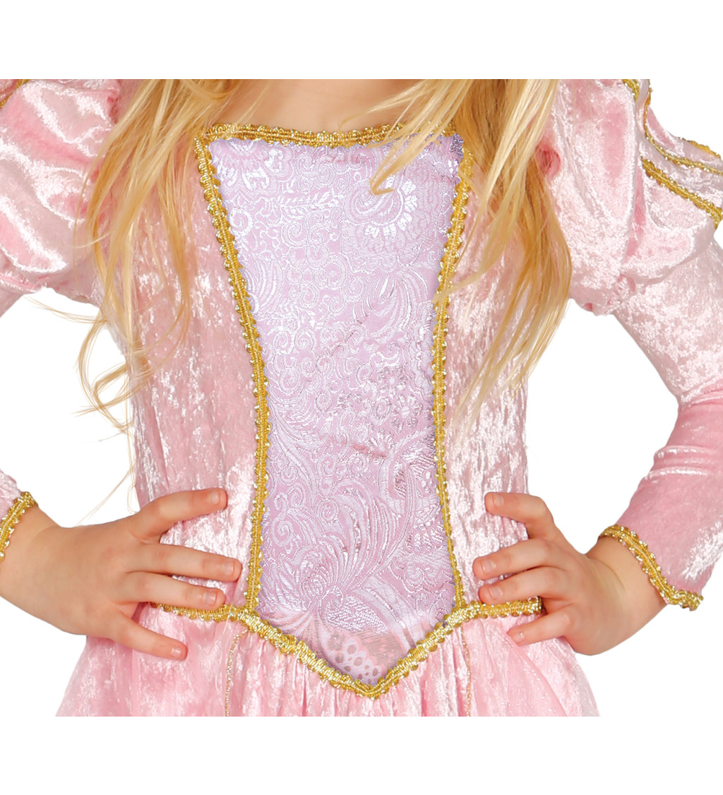 Dětský kostým – Růžová princezna