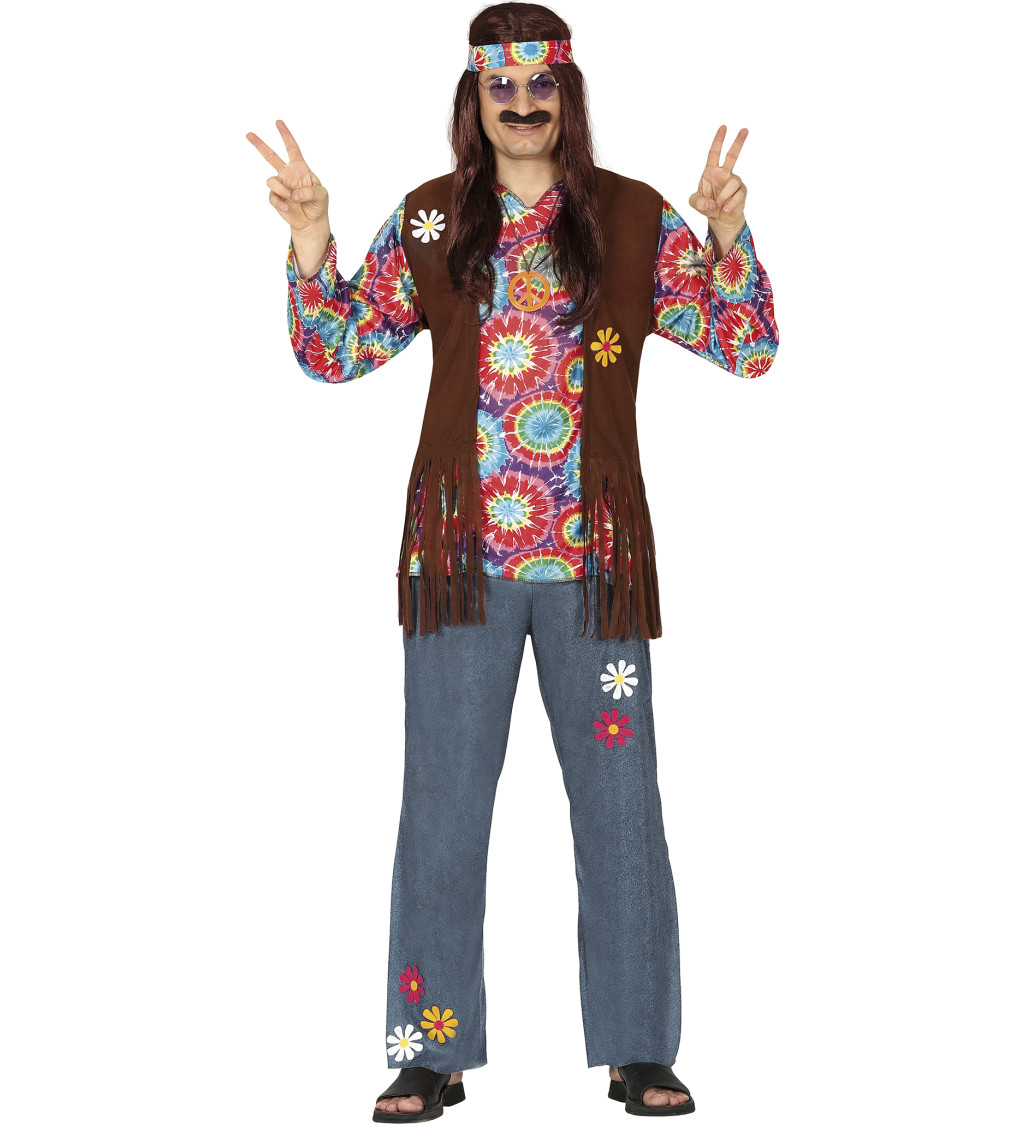 Kostým pro muže – hippie
