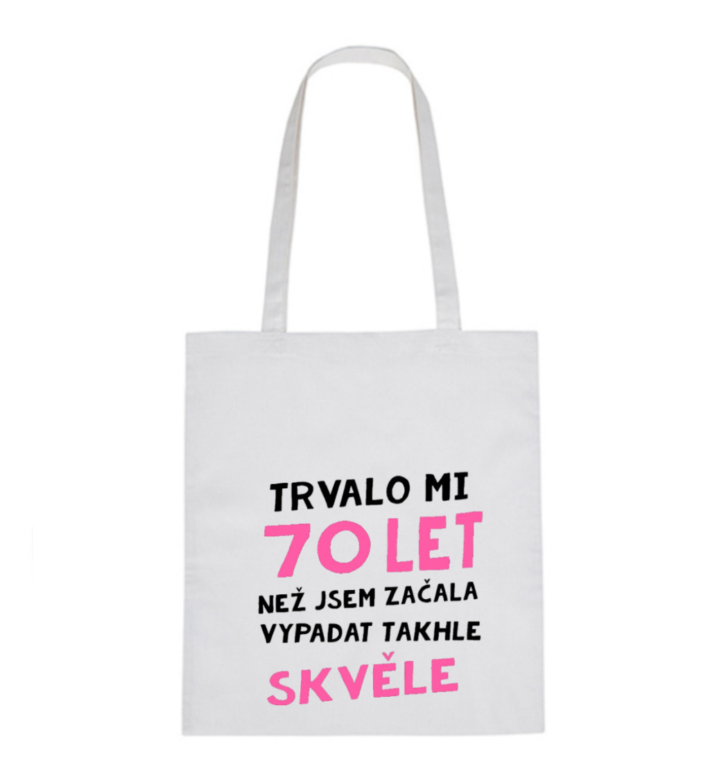 Plátěná taška: Trvalo mi 70 let, než jsem začala vypadat takhle skvěle