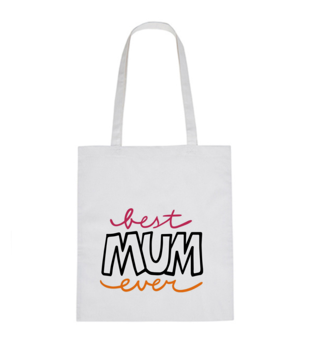 Plátěná taška – Best mum ever
