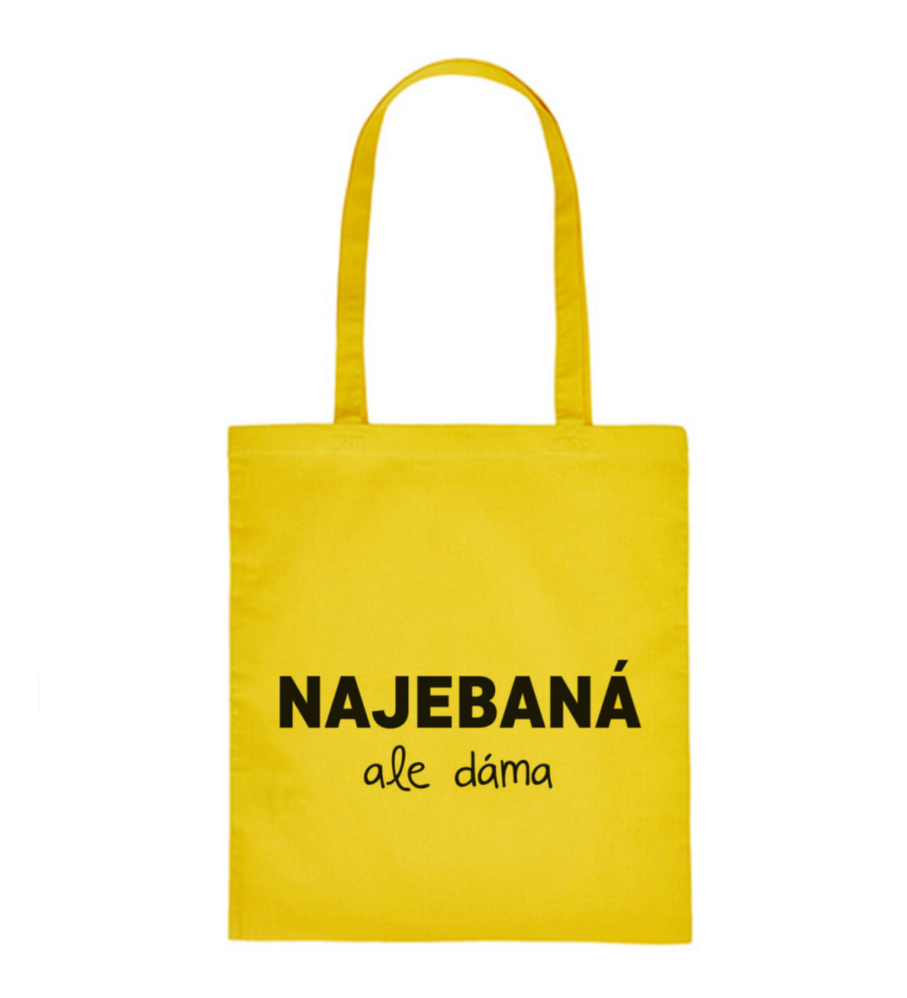 Plátěná taška: Najebaná, ale dáma
