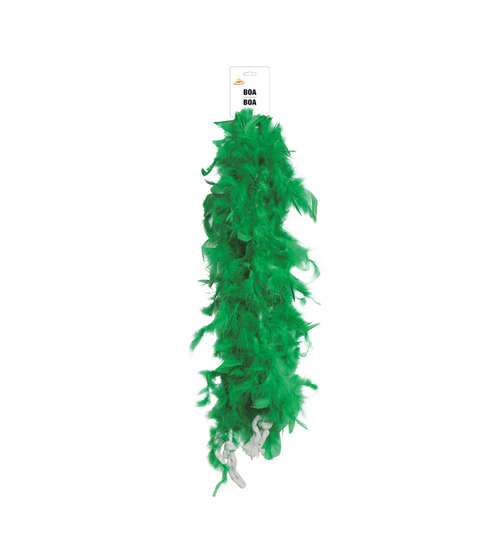 Elegantní boa – zelené