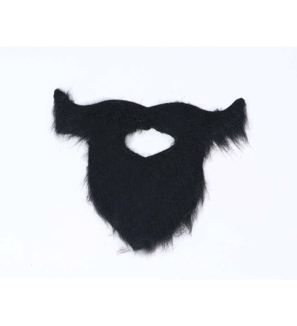 Knír a vousy – černé