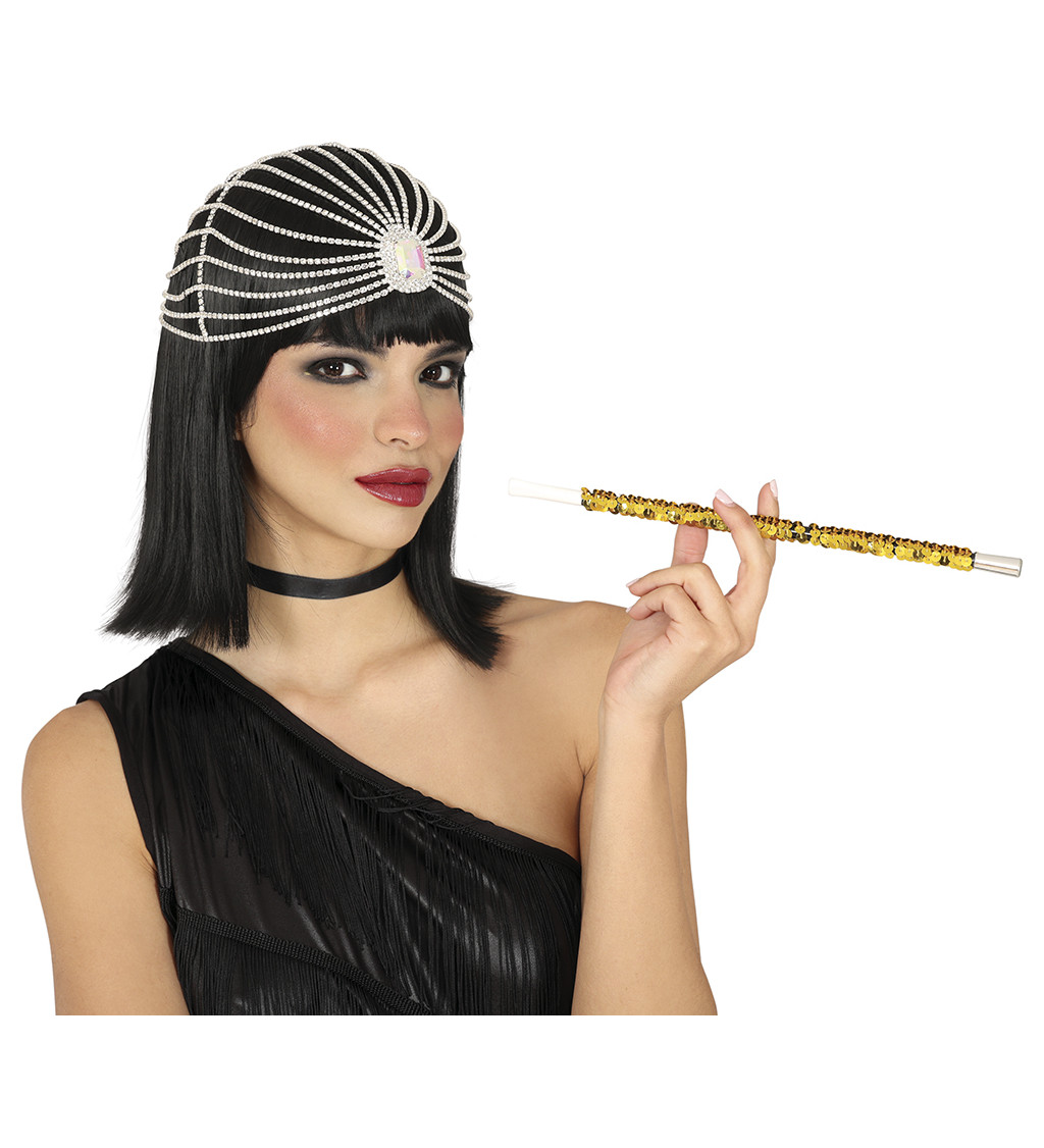 Zlatý držák na cigarety