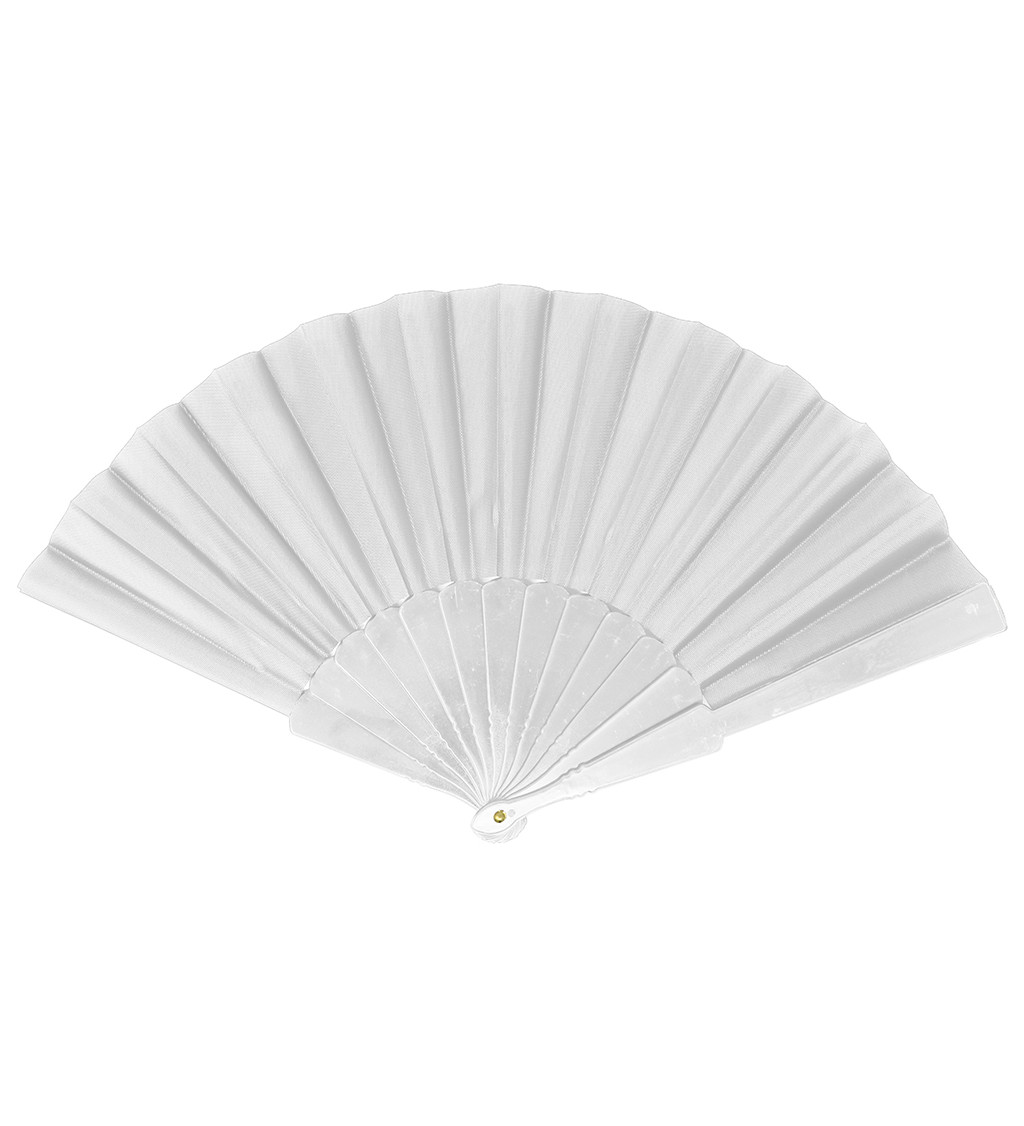 Elegantní bílý vějíř