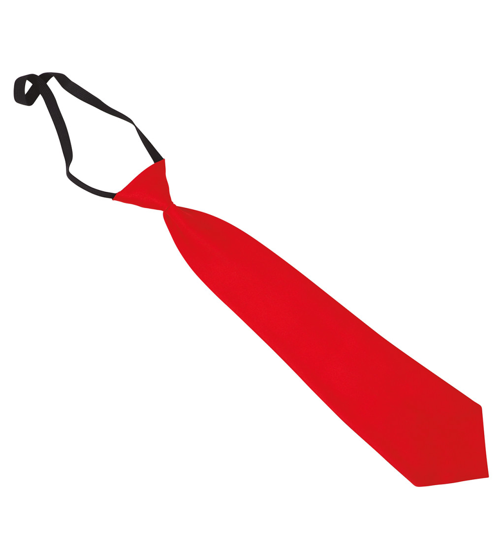 Červená retro kravata