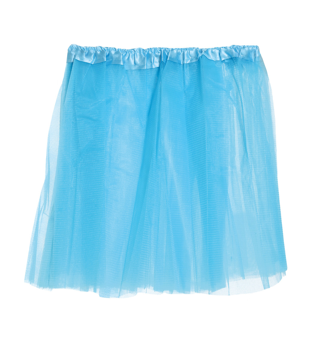 Sukně na karneval – světle modrá tutu