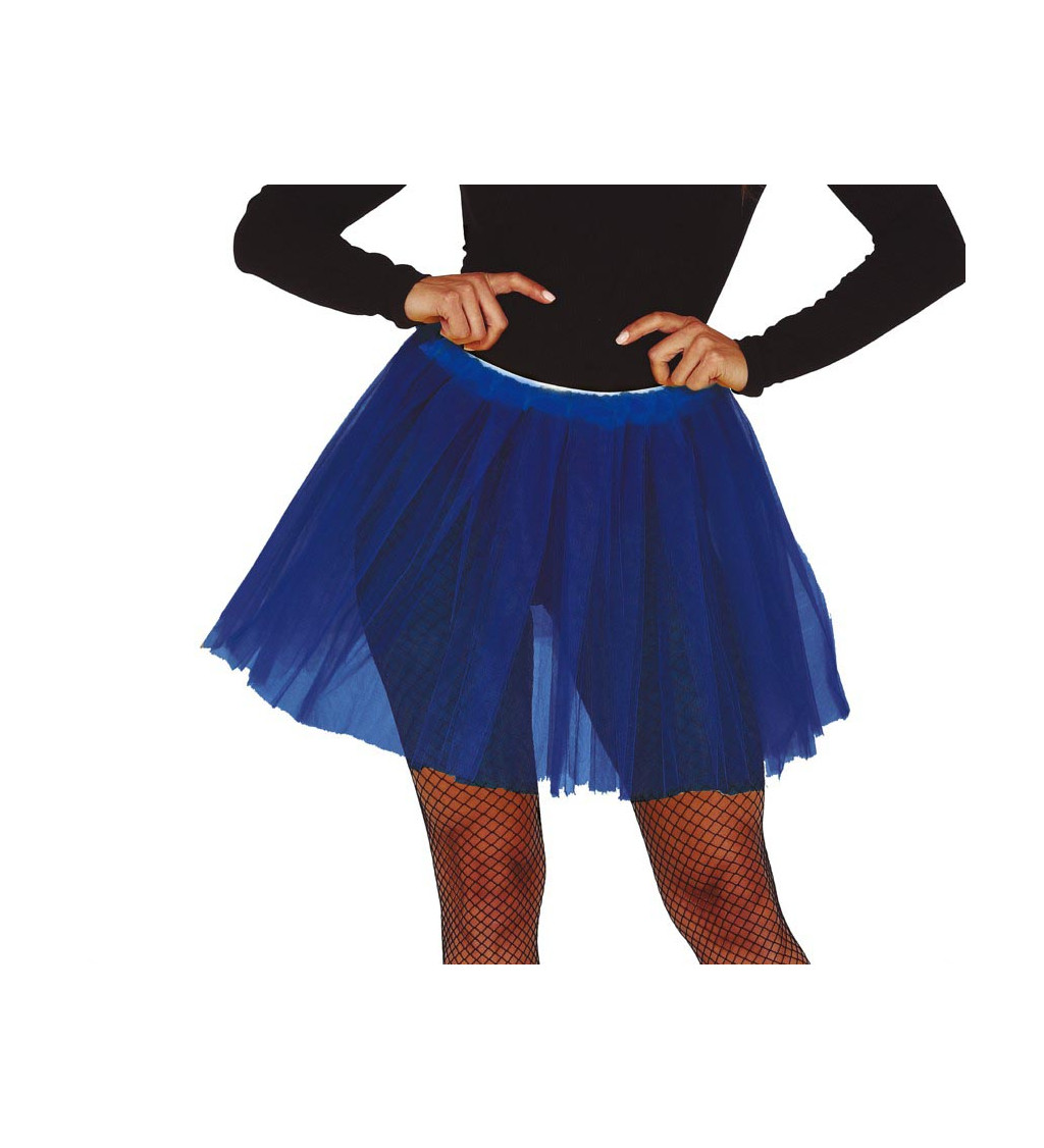 Hravá tutu sukně – modrá