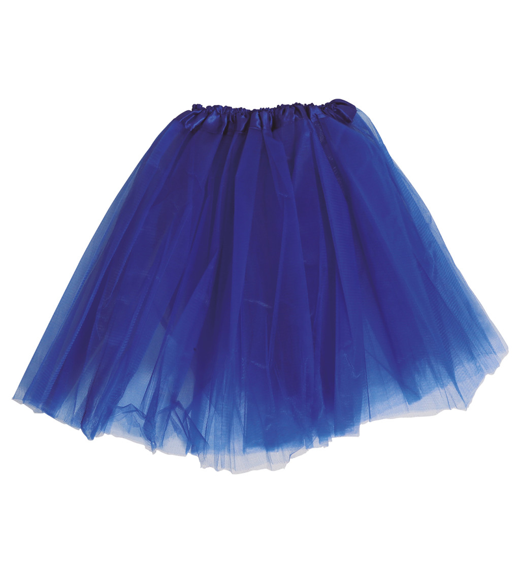 Hravá tutu sukně – modrá
