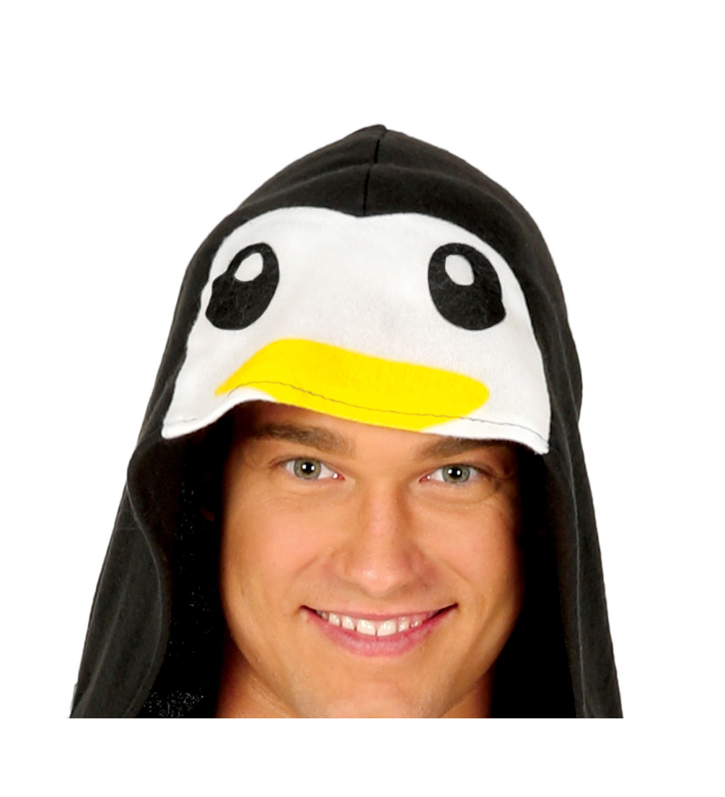 Dámský overal tučňáka s kapucí